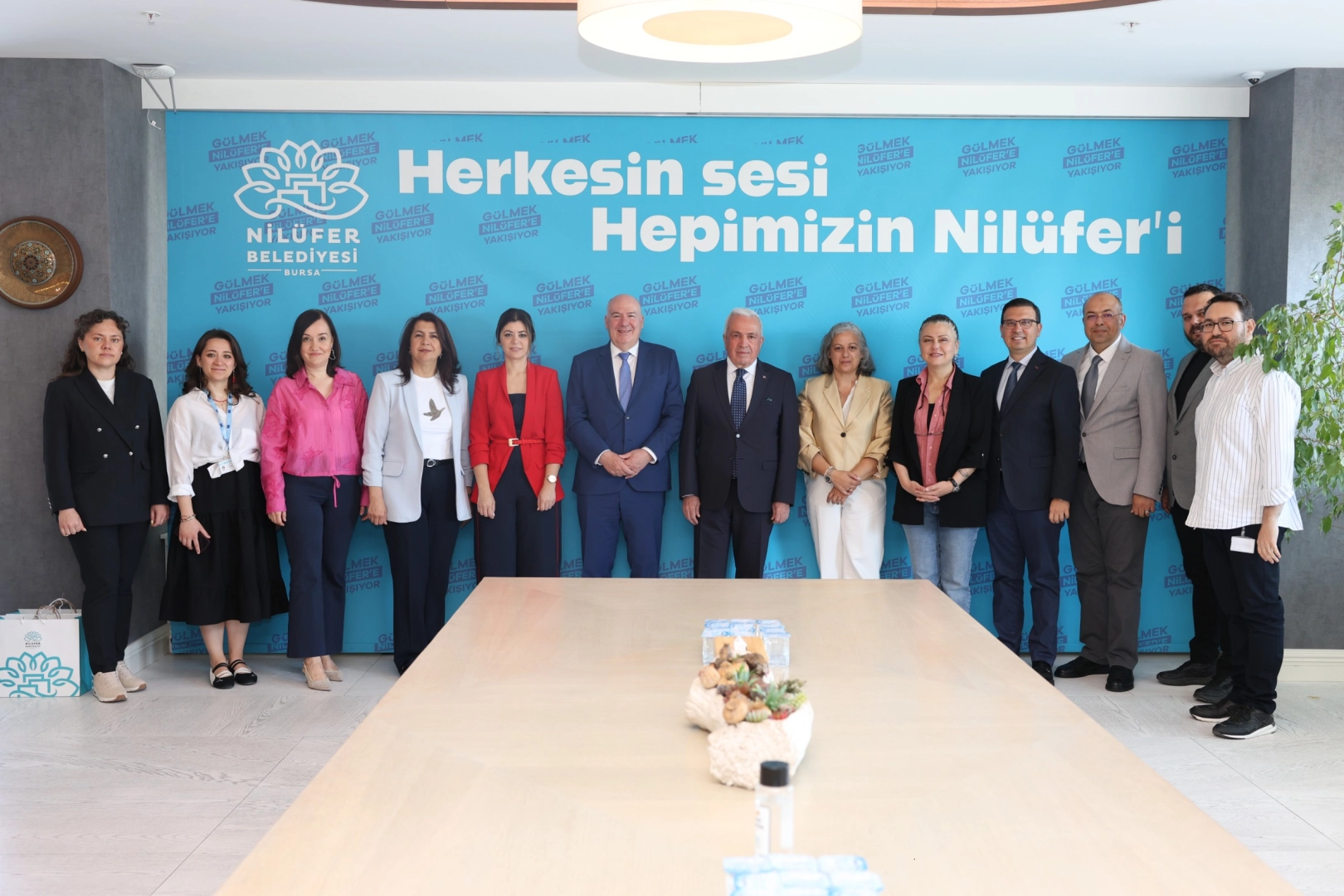 Bursa Nil&uuml;fer, Portekizli kardeşi Castelo Branco heyetini ağırladı