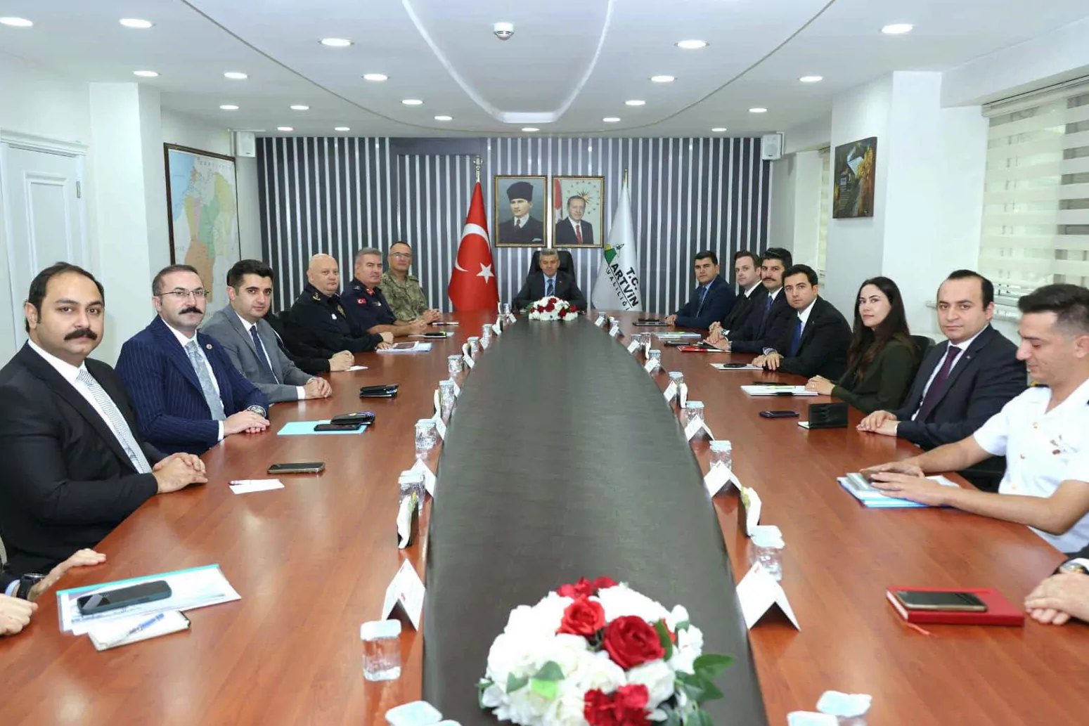 Artvin&rsquo;de &ldquo;İl G&uuml;venlik ve Asayiş Koordinasyon Kurulu Toplantısı yapıldı