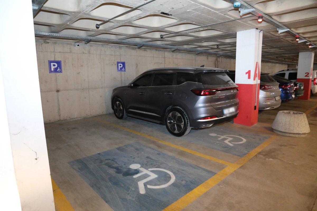 Bursa İneg&ouml;l'de engelli otoparklarda sesli uyarı sistemi