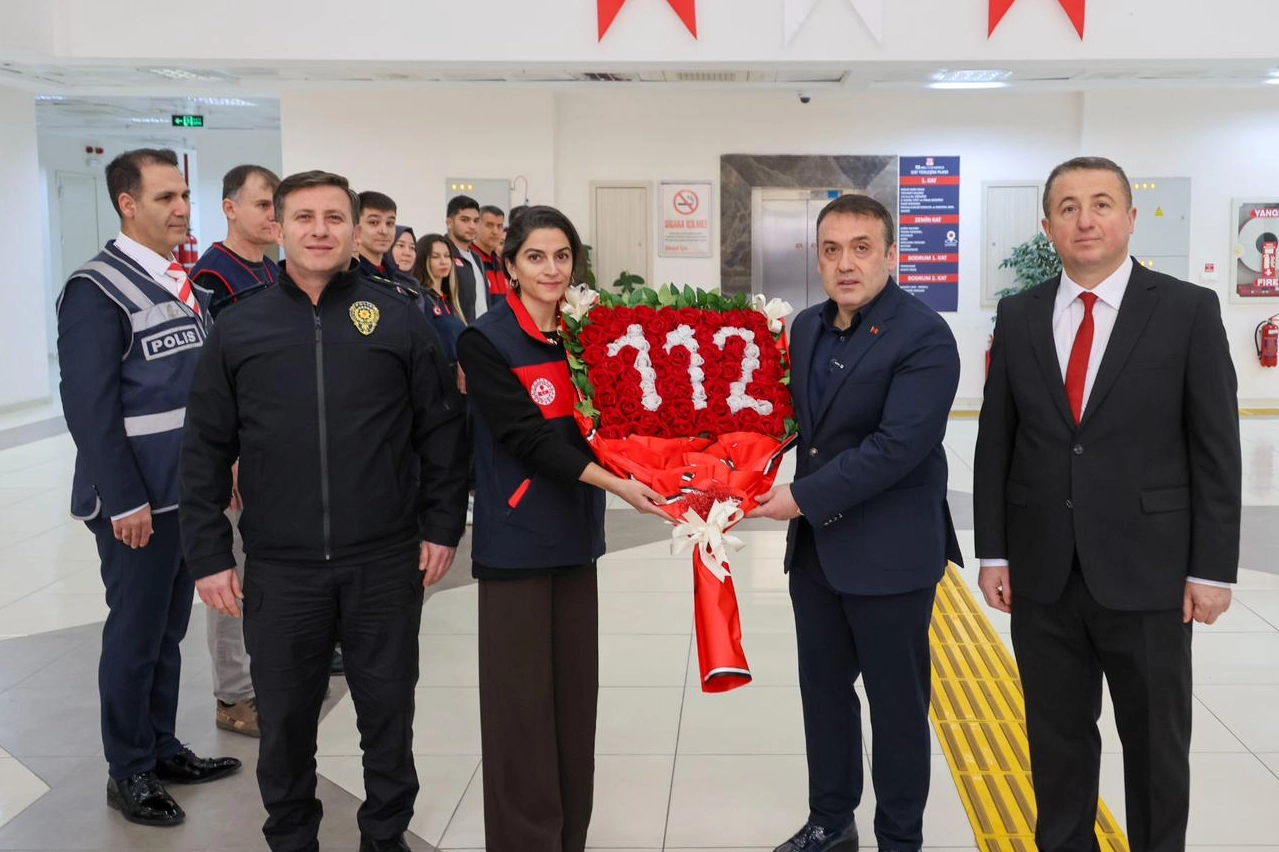 Bilecik&rsquo;te Vali S&ouml;zer&rsquo;den 112 personeline ziyaret