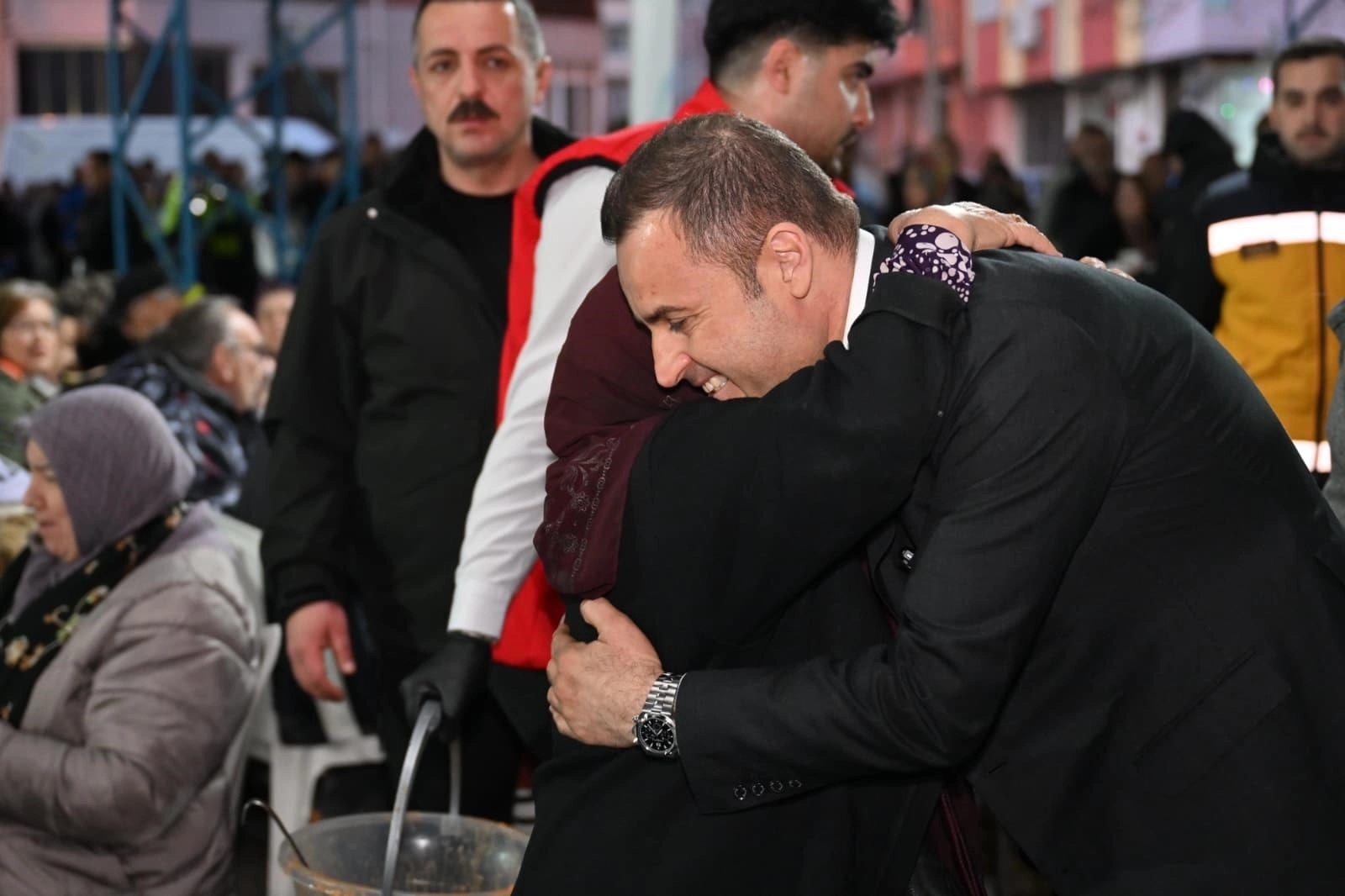 Balıkesir&rsquo;de Bereket Sofrası Edremit&rsquo;te kuruldu