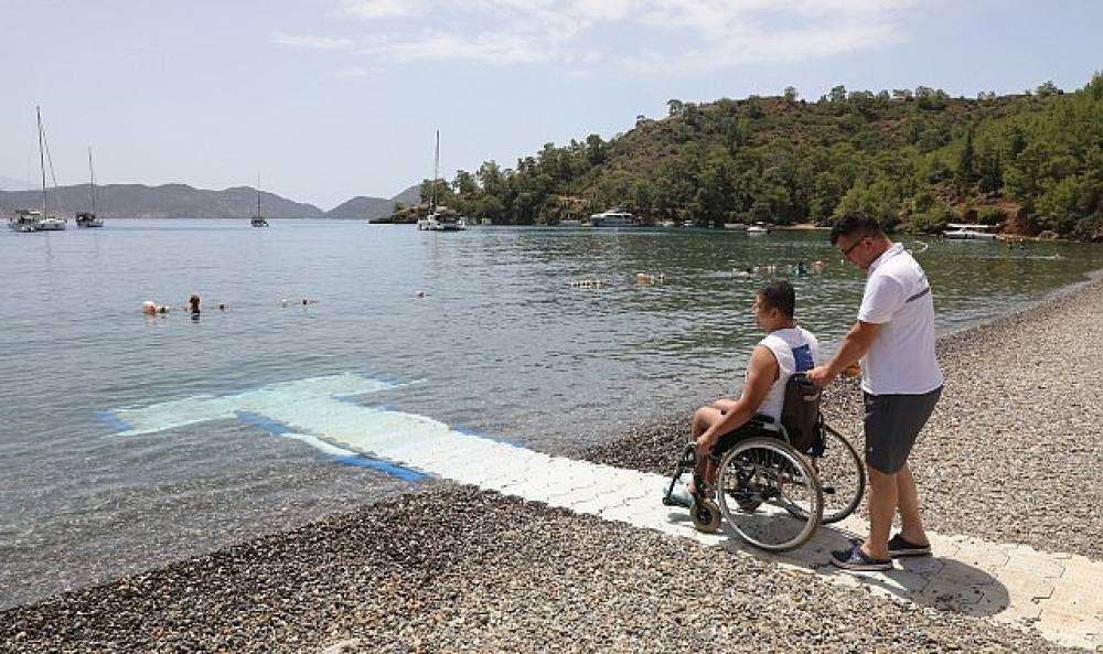 Büyükşehir Engelsiz Plaj Sayısını 23'e Çıkardı