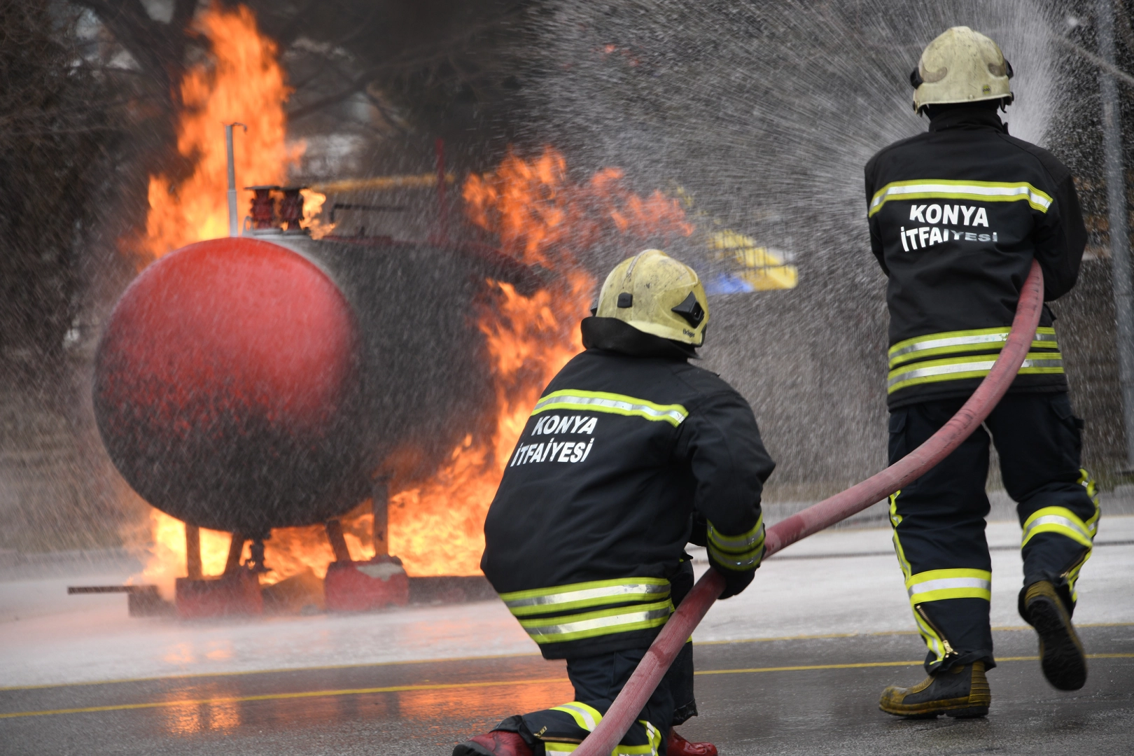 Konya İtfaiyesi 15 bini aşkın olaya m&uuml;dahale etti