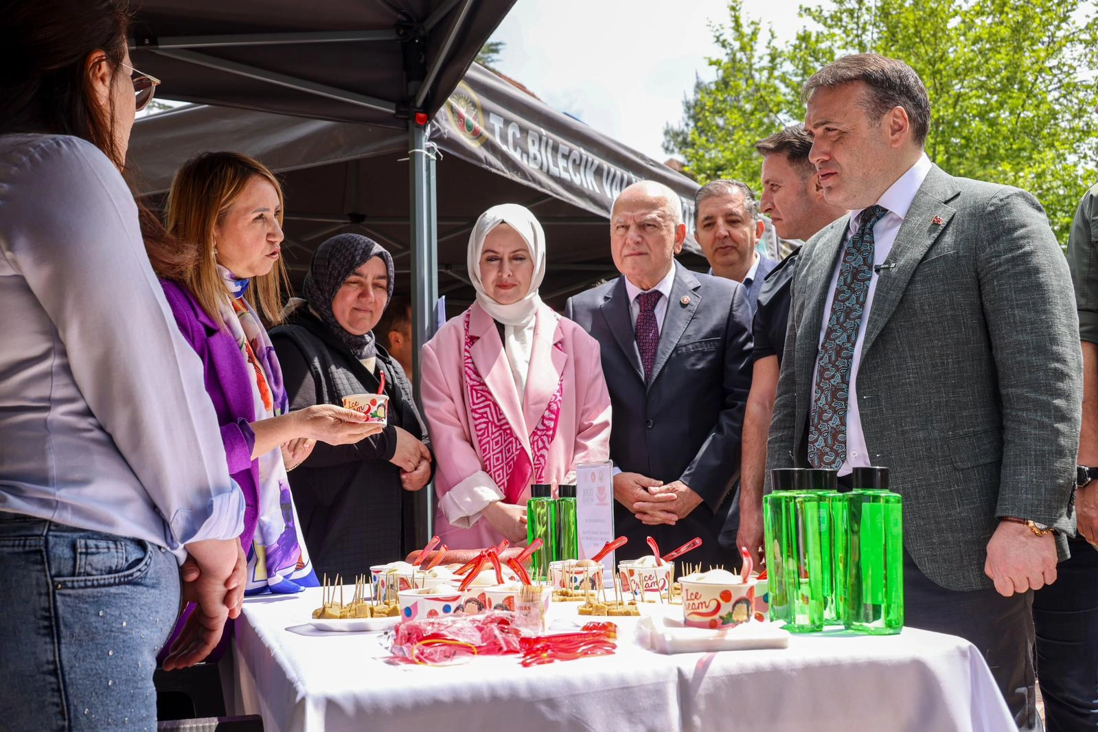 Bilecik&rsquo;in tescilli lezzetleri vatandaşlarla buluştu