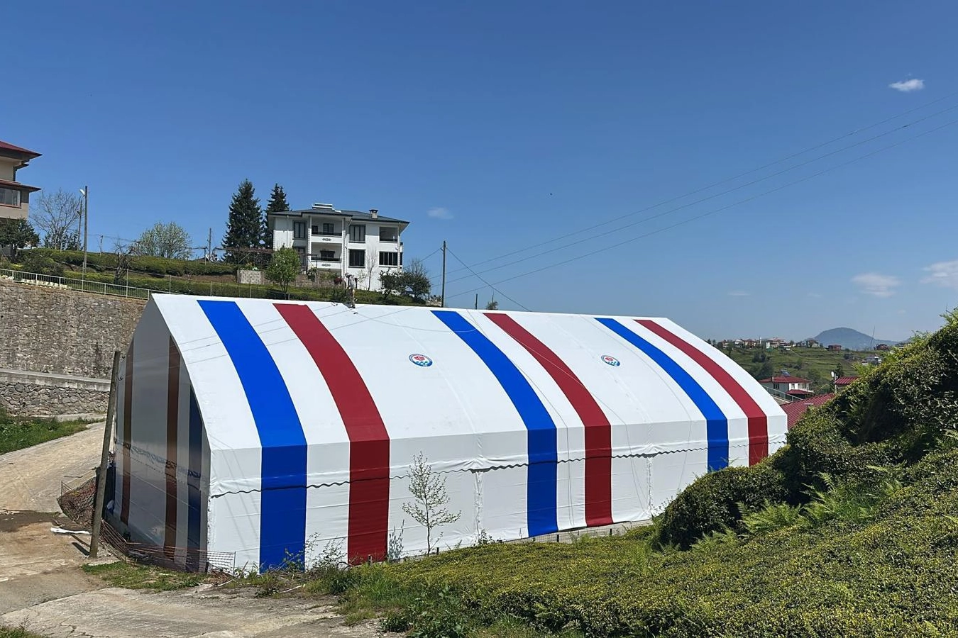 Trabzon&rsquo;da il&ccedil;elere modern spor sahaları