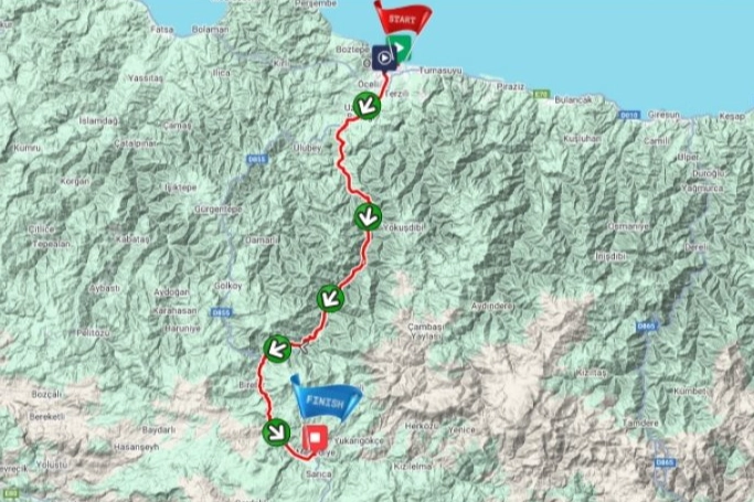 Ordu’da uluslararası bisiklet heyecanı