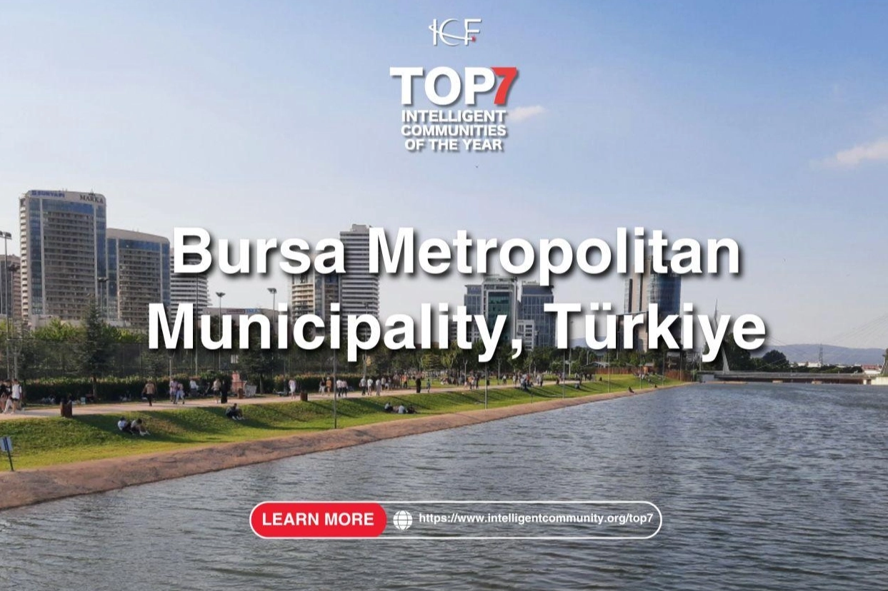 Bursa yeniden d&uuml;nyanın en akıllı 7 şehri arasında