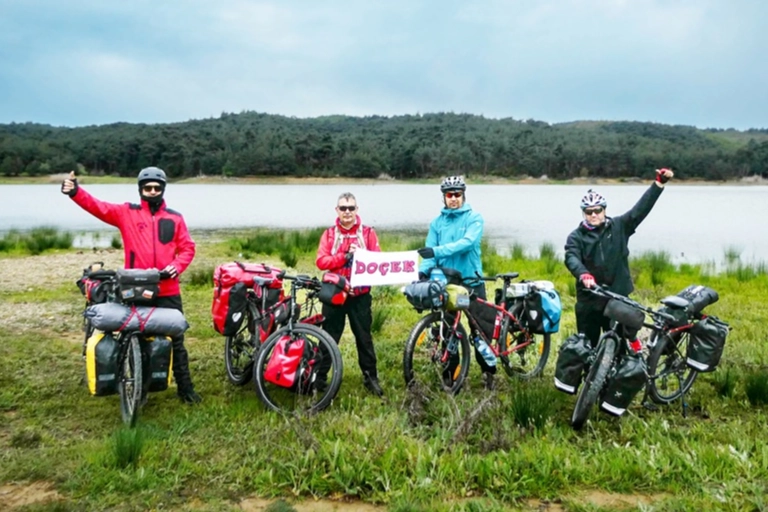 Keşan DO&Ccedil;EK&rsquo;ten tarihi pedal yolculuğu