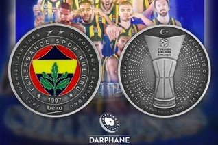 Darphane'den Fenerbah&ccedil;e şampiyonluk hatıra parası