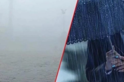 Bir&ccedil;ok ilde yağış, i&ccedil; ve doğuda sis bekleniyor