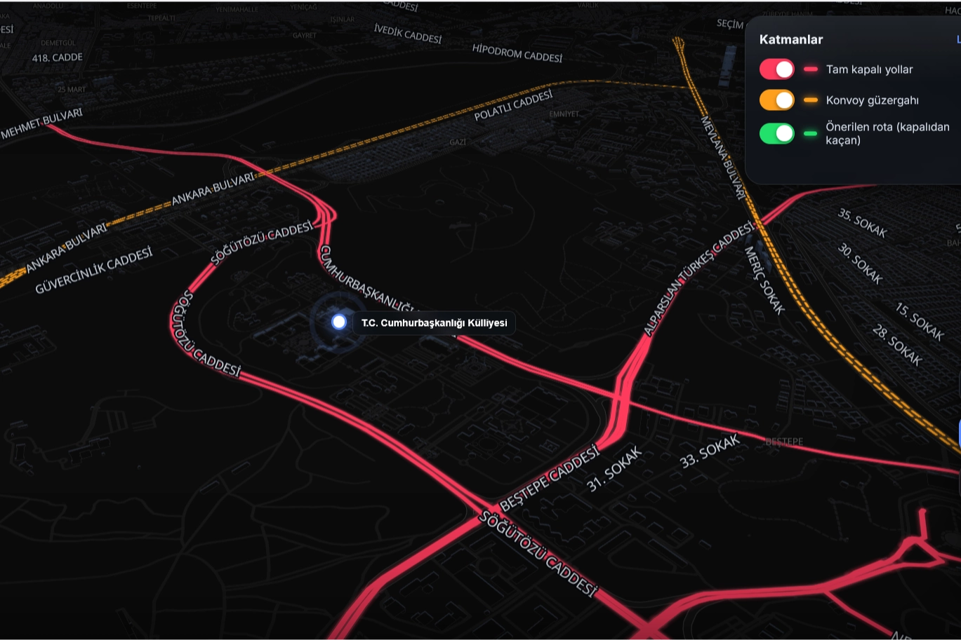 Ankara NATO Zirvesi i&ccedil;in trafikte kapsamlı d&uuml;zenleme