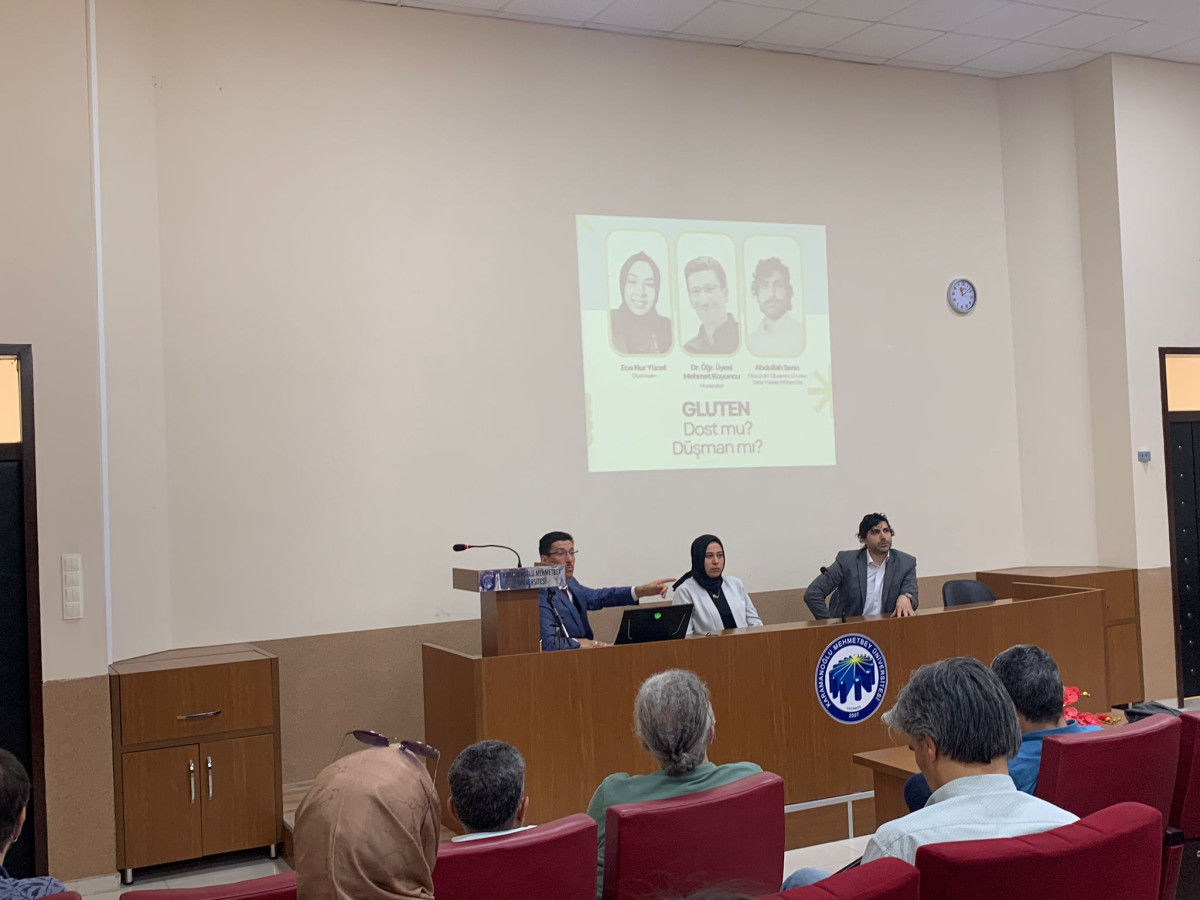 Gluten: Dost mu, Düşman mı? Karamanoğlu Mehmetbey Üniversitesi’nde Söyleşi Düzenlendi
